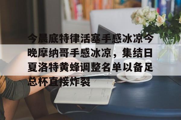 开云体育-今晨底特律活塞手感冰凉今晚摩纳哥手感冰凉，集结日夏洛特黄蜂调整名单以备足总杯直接炸裂